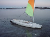 Is this Sailing or iceboating? :)